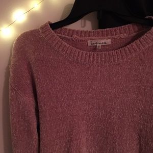 Pink sweater